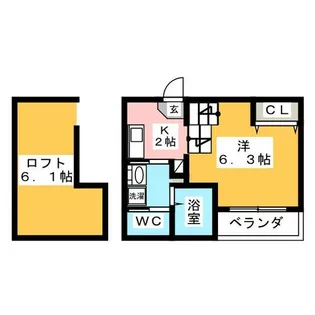 Prime Maison S【1階】の間取り