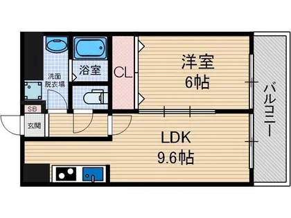 グレイス正雀【2階】の間取り
