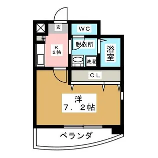 アスティ千種【3階】の間取り