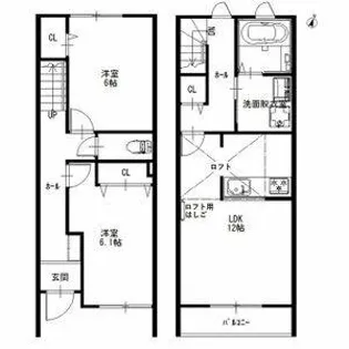 Maison de Murten【1階】の間取り