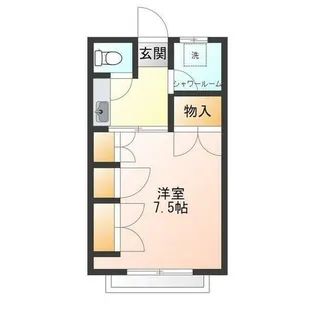 コーポイノウエ【2階】の間取り