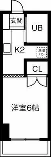エクセルあさどり【202号室】の間取り