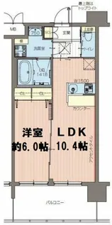Dimus福島【4階】の間取り