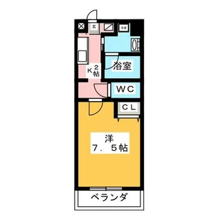 シティライフ本山北【2階】の間取り
