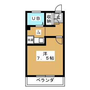 エタニティハイツ【4階】の間取り