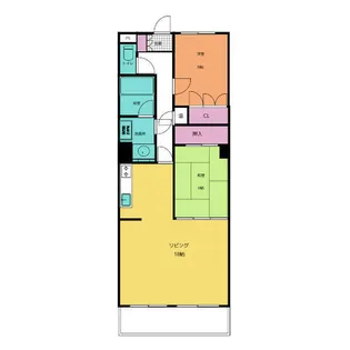 リーベン イセヤマ【7階】の間取り