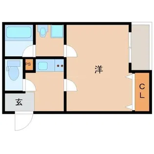 ALEGRIA尼崎西本町【3階】の間取り