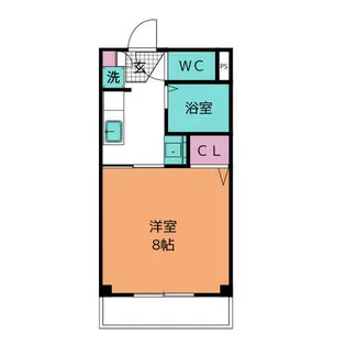 コスモス51【1階】の間取り