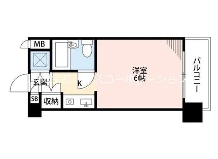 キューブ塚口【2階】の間取り