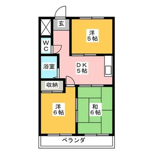 リアナ稲沢north【4階】の間取り