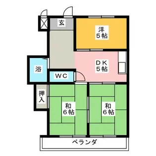 リアナ稲沢north【3階】の間取り