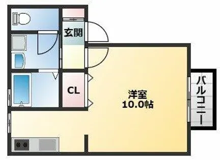 サンハイツ横沼【2階】の間取り