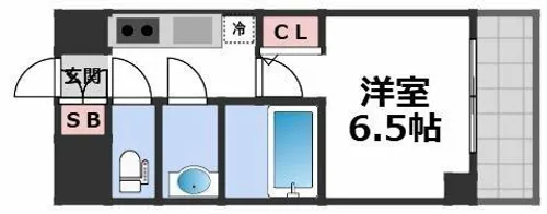 S-RESIDENCE布施aventra【3階】の間取り
