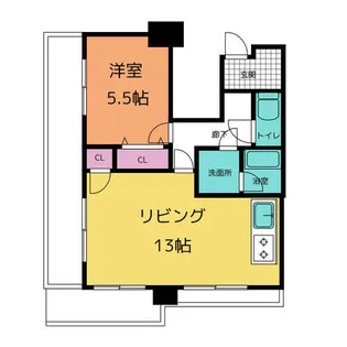 パラティーノ井東【6階】の間取り