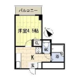 イーズ南春日丘【4階】の間取り