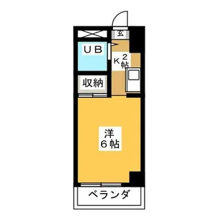 MINEX浅間町【4階】の間取り