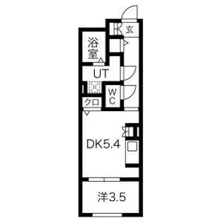 クレストタップ大曽根【3階】の間取り