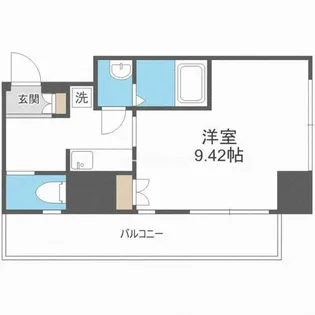 ルネ日本橋アネーロ【12階】の間取り