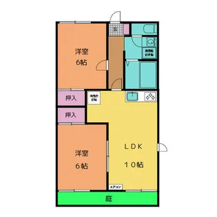 ヴィラエクセルA棟【103号室】の間取り