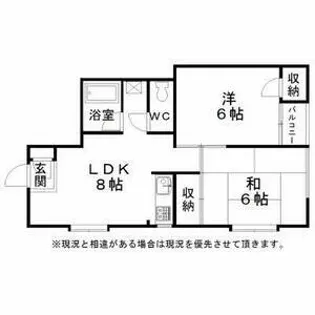 RIZEONE南新町【2階】の間取り
