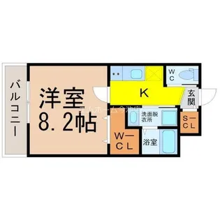 Ceres志賀本通【6階】の間取り