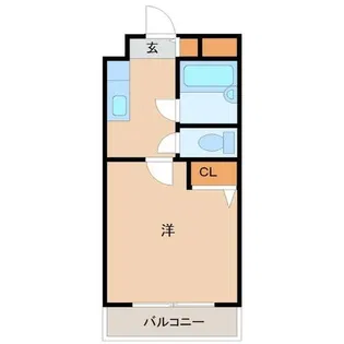 ローズコーポ阪神尼崎【4階】の間取り