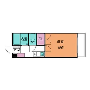 シンシア緑【3階】の間取り