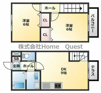 ブエナアビテートⅡ【1階】の間取り