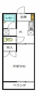 サンリッチ【202号室】の間取り