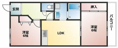 マニーフィコ&アルファ【2階】の間取り