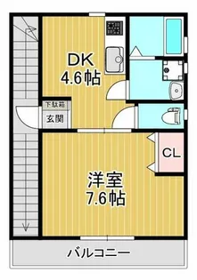 RENBO HOUSE【2階】の間取り