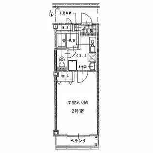 THE SQUARE【2階】の間取り