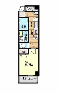 マグノリアパレス【5階】の間取り