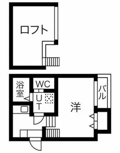 ルークス名古屋II【1階】の間取り