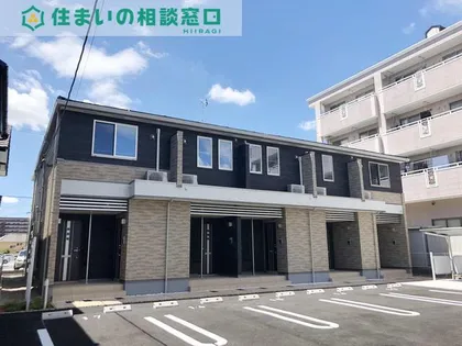 愛知県岡崎市牧御堂町字水洗【アパート】の外観