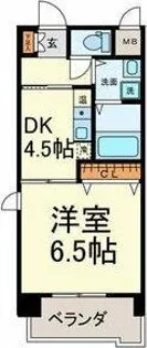 ボヌール千代田【3階】の間取り