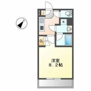 タウンライフ覚王山【4階】の間取り