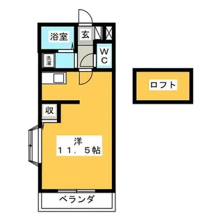 リヴェール【2階】の間取り