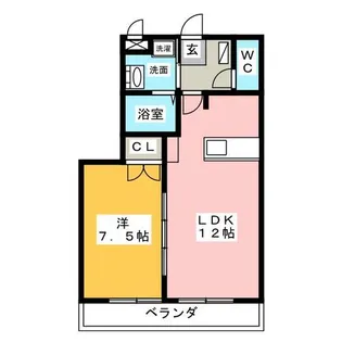 GRACE STAGE【1階】の間取り