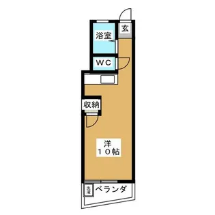 美幸ビル【4階】の間取り