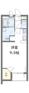 1Kの間取り画像
