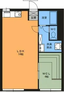 セフィラC・D棟【D103号室】の間取り