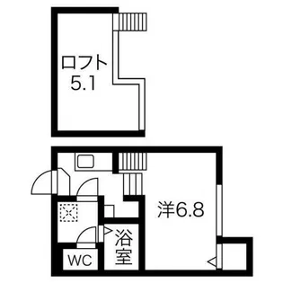 ロタノワール山王【1階】の間取り