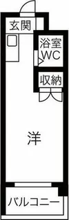 アイルモネ山手【4階】の間取り