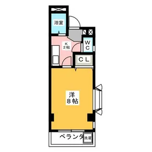 サン・ラモン本山【2階】の間取り