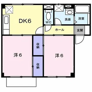 ベラノッテ【1階】の間取り