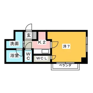 プロシード吹上【1階】の間取り