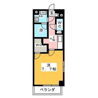 フェアリー【3階】の間取り