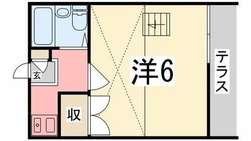 コスモス【103号室】の間取り