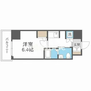 HS梅田EAST【10階】の間取り